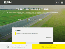 Tablet Screenshot of omida.pl